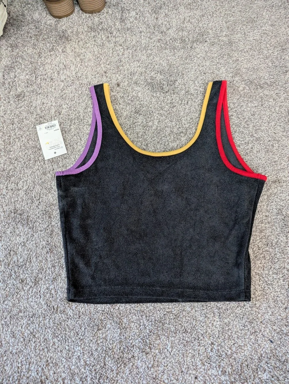 SO Cropped Ally Pride Tank